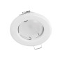 SUTRI RC dekorativ ram för punktbelysning, MR16/GU10 max 7W, rund, fast, vit