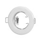 SUTRI RC dekorativ ram för punktbelysning, MR16/GU10 max 7W, rund, fast, vit