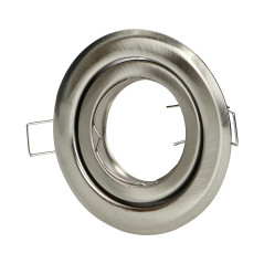 SUTRI RM dekorativ ram för punktbelysning, MR16/GU10 max 7W, rund, justerbar, satin. | HandlaSmidigt.se