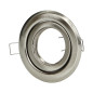 SUTRI RM dekorativ ram för punktbelysning, MR16/GU10 max 7W, rund, justerbar, satin.