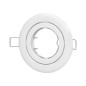SUTRI RM dekorativ ram för spotlights, MR16/GU10 max 7W, rund, justerbar, vit