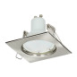 SUTRI SC dekorativ ram för punktbelysning, MR16/GU10 max 7W, kvadratisk, fast, satin.