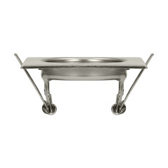 SUTRI SC dekorativ ram för punktbelysning, MR16/GU10 max 7W, kvadratisk, fast, satin. | HandlaSmidigt.se