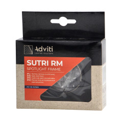 SUTRI SM dekorativ ram för punktbelysning, MR16/GU10 max 7W, fyrkantig, justerbar, svart | HandlaSmidigt.se
