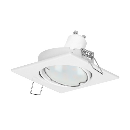 SUTRI SM dekorativ ram för spotlights, MR16/GU10 max 7W, kvadratisk, justerbar, vit | HandlaSmidigt.se
