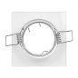 SUTRI SM dekorativ ram för spotlights, MR16/GU10 max 7W, kvadratisk, justerbar, vit