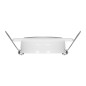 SUTRI SM dekorativ ram för spotlights, MR16/GU10 max 7W, kvadratisk, justerbar, vit