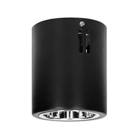 KORIN 10, infälld armatur, 60W, E27, stål, svart