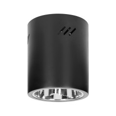 KORIN 16, infälld belysningstyp downlight, 60W, E27, stål, svart