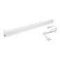 ASTAR LED 7W, linjär underkåpsarmatur med strömkabel, 630lm, 4000K, 2-pin-kontakt, genomgångsanslutning, avstängningsfunktion.