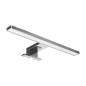 NORTES LED 5W, lampa ovanför spegeln, 320lm, 4000K, längd 30 cm, aluminium, silver