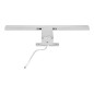 NORTES LED 5W, lampa ovanför spegeln, 320lm, 4000K, längd 30 cm, aluminium, silver