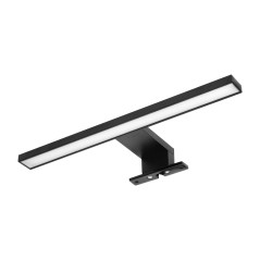 NORTES LED 5W, lampa ovanför spegeln, 320lm, 4000K, längd 30 cm, aluminium, svart | HandlaSmidigt.se