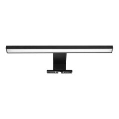 NORTES LED 5W, lampa ovanför spegeln, 320lm, 4000K, längd 30 cm, aluminium, svart | HandlaSmidigt.se