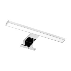 NORTES LED 5W, lampa över spegeln, 320lm, 4000K, längd 30 cm, plast, silver | HandlaSmidigt.se