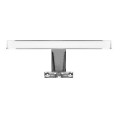 NORTES LED 5W, lampa över spegeln, 320lm, 4000K, längd 30 cm, plast, silver | HandlaSmidigt.se