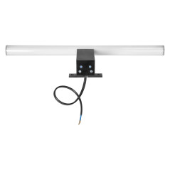 SPEGEL LED 6W, lampa ovanför spegeln, 540lm, 4000K, längd 40 cm, plast+akryl, svart | HandlaSmidigt.se