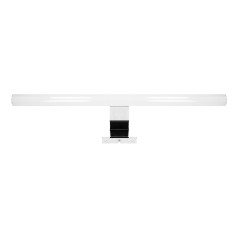 SPEGEL LED 9W, lampa ovanför spegeln, 810lm, 4000K, längd 60 cm, plast+akryl, silver | HandlaSmidigt.se