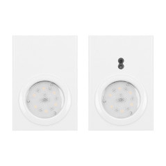Set med LED-underkåpsbelysning MAKAN 2W, 180lm, 4000K, med beröringsfri strömbrytare, vit | HandlaSmidigt.se