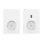 Set med LED-underkåpsbelysning MAKAN 2W, 180lm, 4000K, med beröringsfri strömbrytare, vit