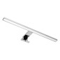 NORTES LED 12W, lampa över spegeln, 900lm, 4000K, längd 50 cm, aluminium