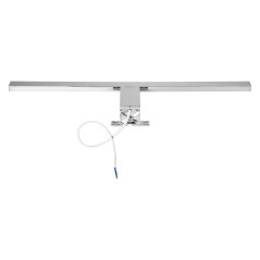 NORTES LED 12W, lampa över spegeln, 900lm, 4000K, längd 50 cm, aluminium | HandlaSmidigt.se