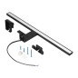 NORTES LED 12W, lampa över spegeln, 900lm, 4000K, längd 50 cm, aluminium, svart