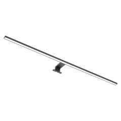 NORTES LED 18W, lampa över spegeln, 1600lm, 4000K, längd 100 cm, aluminium, svart | HandlaSmidigt.se