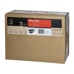 NELA set med 5 LED-underställslampor, 4x2W+7,5W, 4000K, med USB, svart | HandlaSmidigt.se