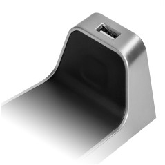 NELA set med 5 LED-underställslampor, 4x2W+7,5W, 4000K, med USB, svart | HandlaSmidigt.se