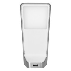 NELA set med 5 LED-underhållslampor, 4x2W+7,5W, 4000K, med USB, vit | HandlaSmidigt.se