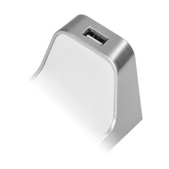 NELA set med 5 LED-underhållslampor, 4x2W+7,5W, 4000K, med USB, vit | HandlaSmidigt.se