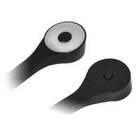 TEO lampka nocna LED, 1,8/7,5W, 90lm, 4000K, z USB, czarna