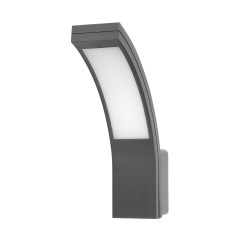 PYRIT LED 10W, trädgårdsarmatur 800lm, IP54, 4000K, grå | HandlaSmidigt.se