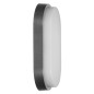 NEFRYT LED 10W, trädgårdslampa, 800lm, IP54, 4000K, grå