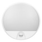 AGAT LED 10W, trädgårdslampa med rörelsesensor 140°, 800lm, IP54, 4000K, vit