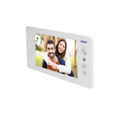 Videomonitor utan hörlurar 7' för att utöka JS-seriens set, vit