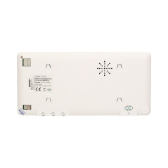 Videomonitor utan hörlurar 7' för att utöka JS-seriens set, vit