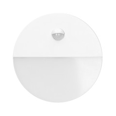 HALIT LED 10W, trädgårdslampa med rörelsesensor 140°, 600lm, IP65, 4000K, IK10, vit | HandlaSmidigt.se