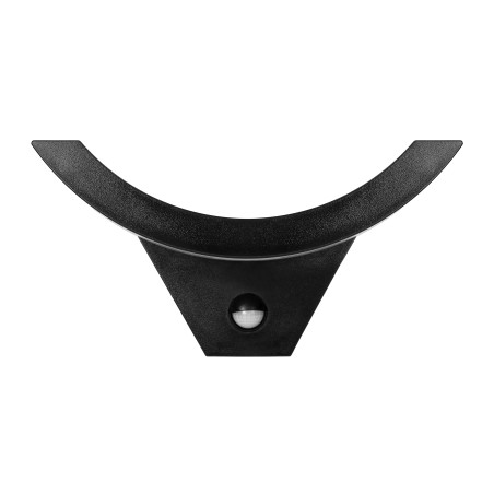 SPINEL LED 10W, trädgårdsarmatur med rörelsesensor 140°, 800lm, IP54, 4000K, IK10, svart | HandlaSmidigt.se