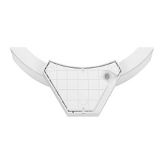 SPINEL LED 10W, trädgårdsarmatur med rörelsesensor 140°, 800lm, IP54, 4000K, IK10, vit | HandlaSmidigt.se
