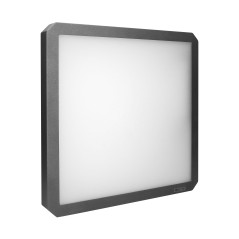 AGGIE LED 38W belysningsarmatur, 3500lm, IP20, 4000K, stålram+PC | HandlaSmidigt.se