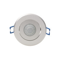 Czujnik ruchu 360st. IP20, 1200W, aluminium, do sufitów podwieszanych, regulacja położenia sensora