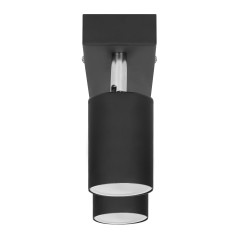 DOA SP 2, vägg- och takarmatur, GU10 max. 2x50W, IP20, svart | HandlaSmidigt.se