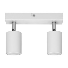 DOA SP 2, vägg- och takarmatur, GU10 max. 2x50W, IP20, vit | HandlaSmidigt.se