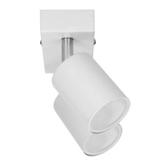 DOA SP 2, vägg- och takarmatur, GU10 max. 2x50W, IP20, vit | HandlaSmidigt.se