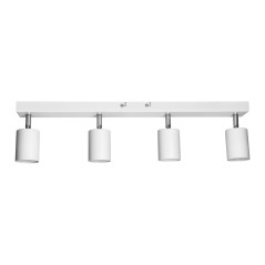 DOA vägg-takarmatur, max effekt 4x50W, GU10, IP20, vit | HandlaSmidigt.se