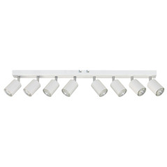 DOA vägg- och takarmatur, max effekt 8x50W, GU10, IP20, vit | HandlaSmidigt.se