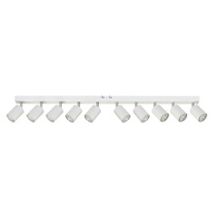 DOA vägg-takarmatur, max effekt 10x50W, GU10, IP20, vit | HandlaSmidigt.se