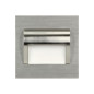 DRACO LED NY 1,5W, infälld trappbelysning, 12VDC, 30lm, 6000K, satin, innovativ monteringsmetod